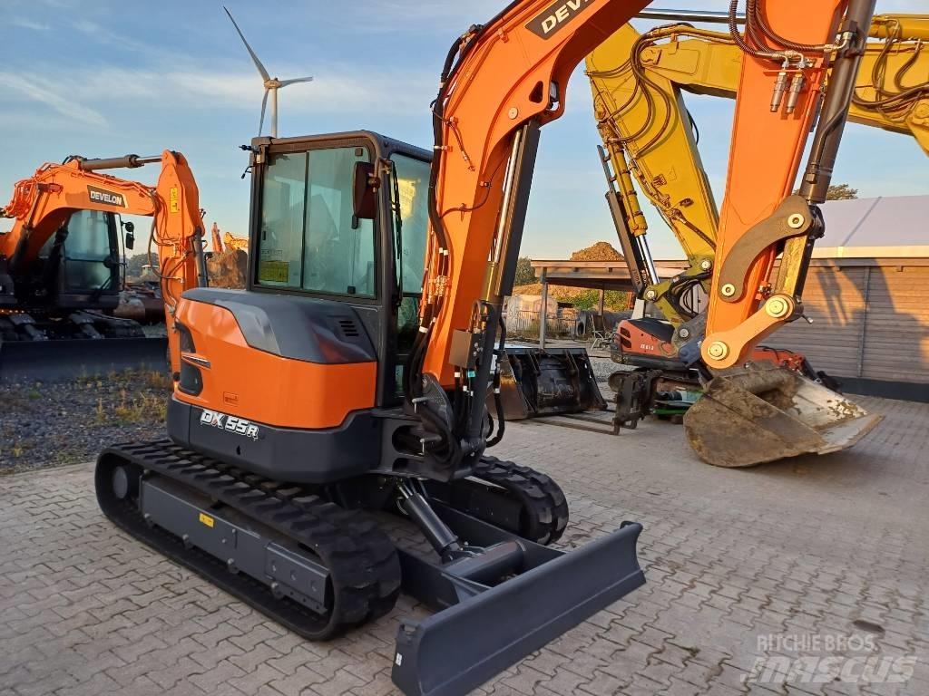 Doosan DX 55 R-7 Mini ekskavatörler, 7 tona dek