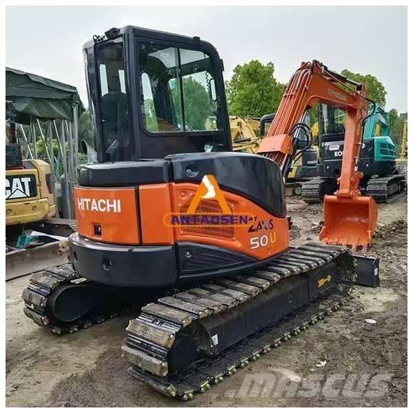 Hitachi ZX 50 U Mini ekskavatörler, 7 tona dek