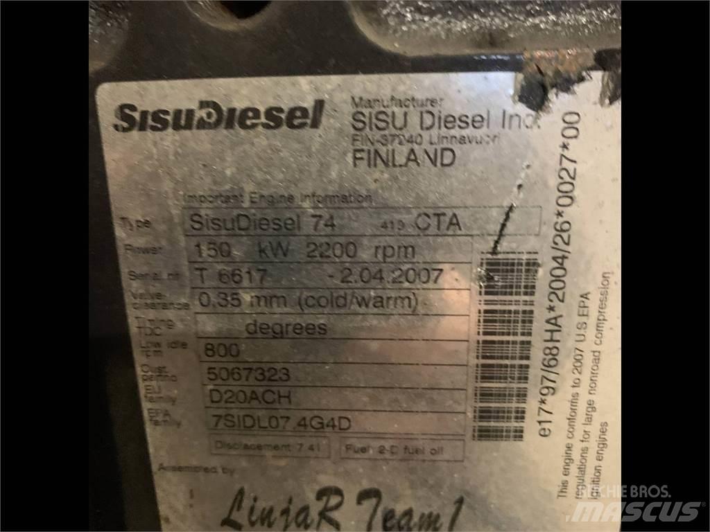 Sisu 74CTA Motorlar