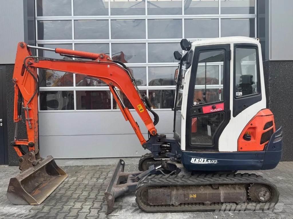 Kubota Kx91-3 Mini ekskavatörler, 7 tona dek