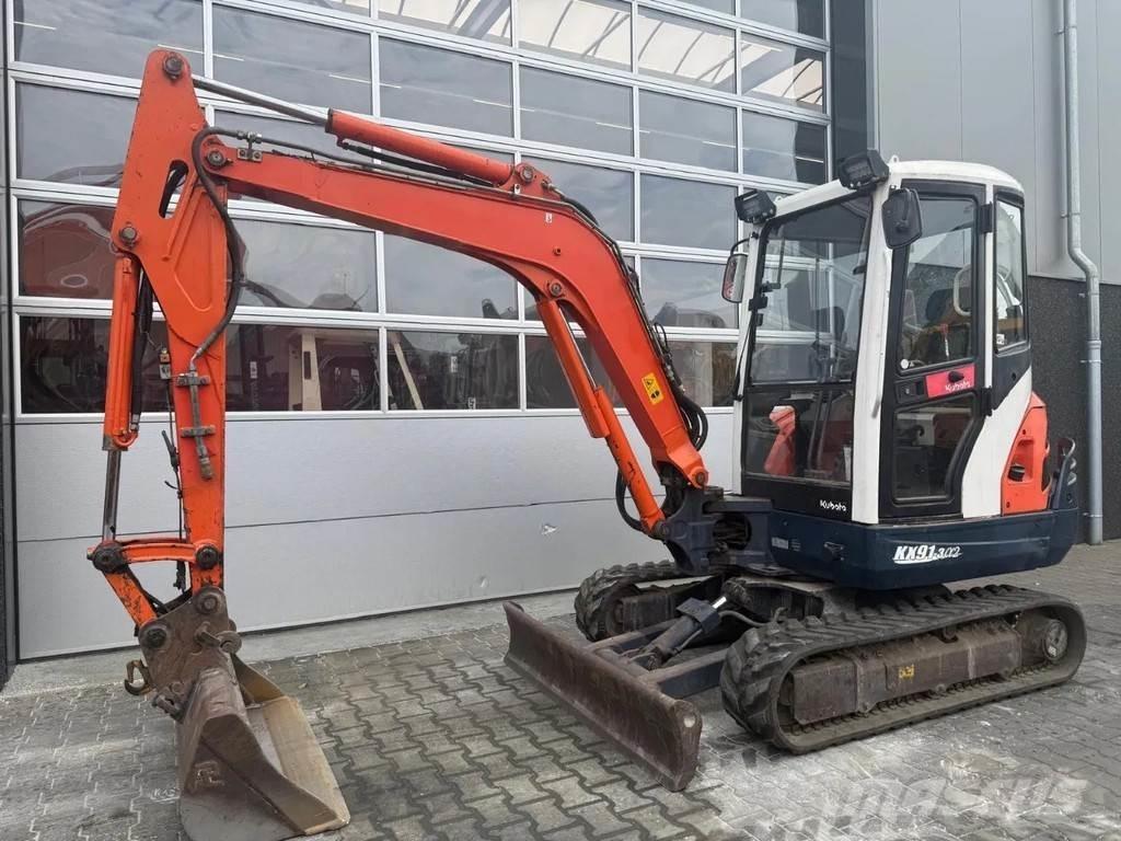 Kubota Kx91-3 Mini ekskavatörler, 7 tona dek