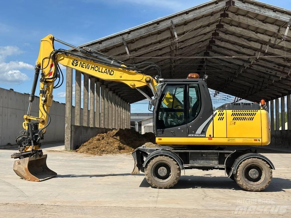 New Holland WE 150 B Lastik tekerli ekskavatörler