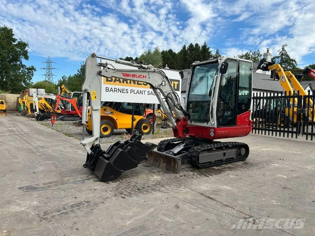 Takeuchi TB 230 Mini ekskavatörler, 7 tona dek