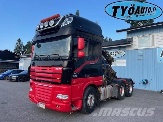 DAF Xf 105.510 6x4 Araç üzeri vinçler