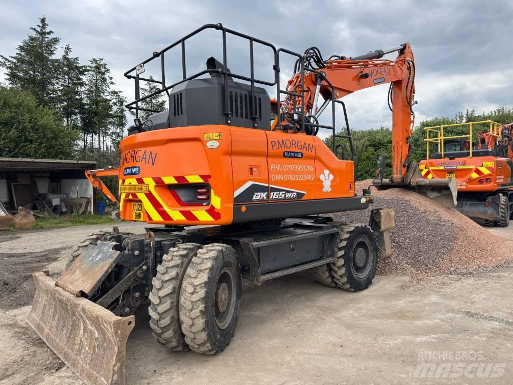 Doosan DX165WR-7 Lastik tekerli ekskavatörler
