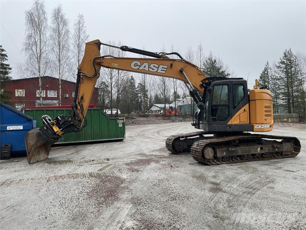 CASE CX 245D SR Paletli ekskavatörler