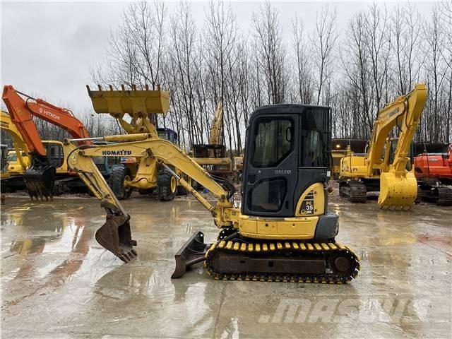 Komatsu PC35MR-2 Paletli ekskavatörler
