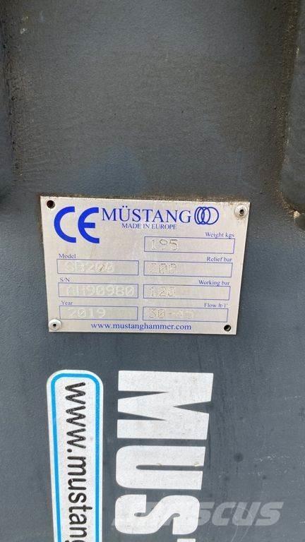 Mustang SB 200 Hidrolik kırıcılar
