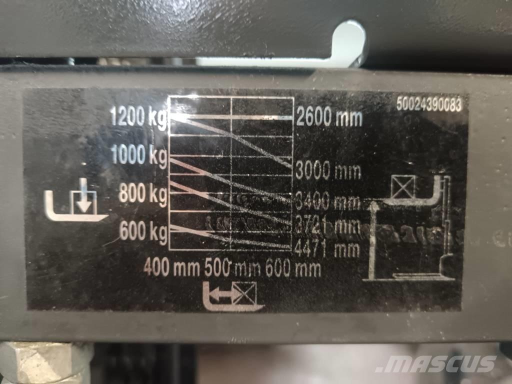 Linde L 12 Akülü depo ekipmanları