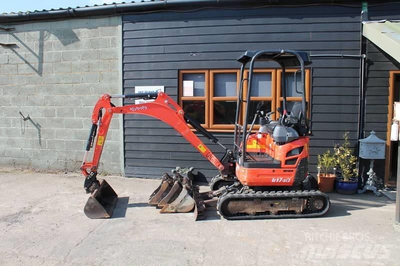 Kubota U 17-3 Mini ekskavatörler, 7 tona dek
