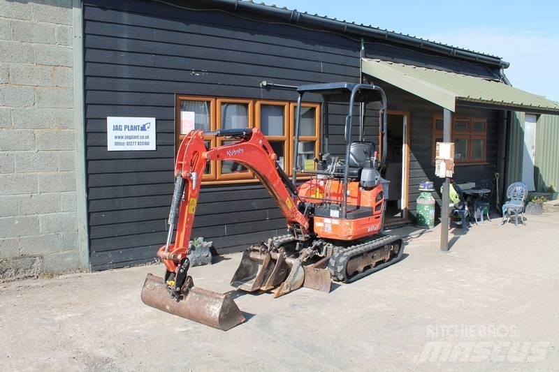 Kubota U 17-3 Mini ekskavatörler, 7 tona dek