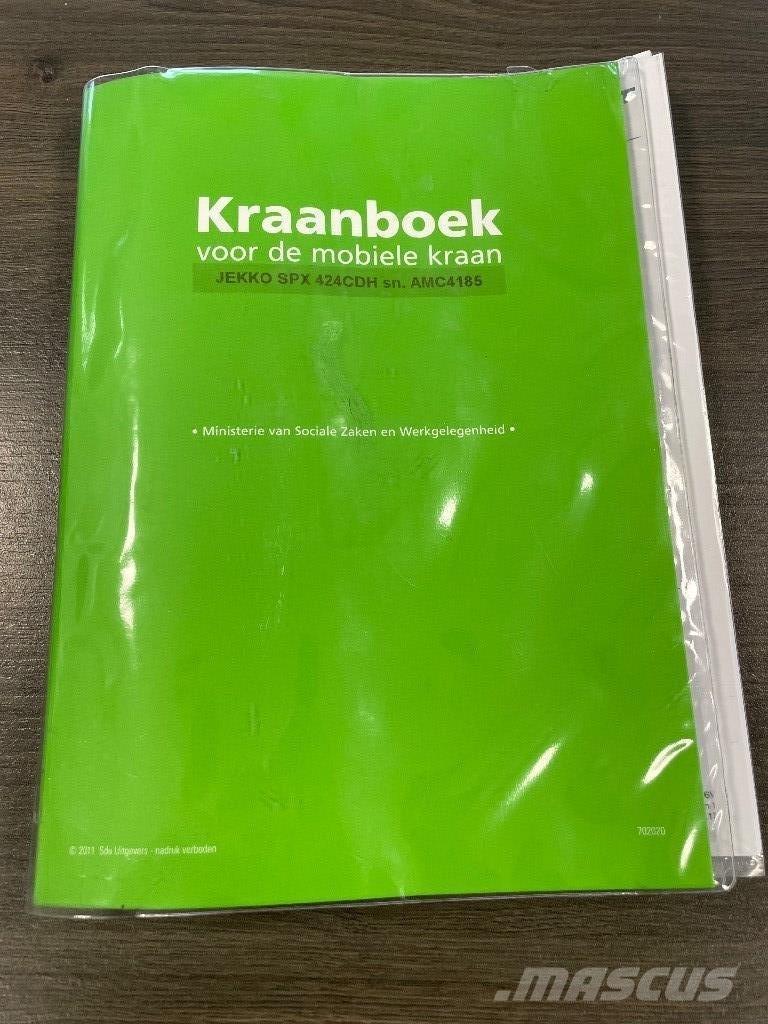 Jekko SPX 424 CDH Mini vinçler