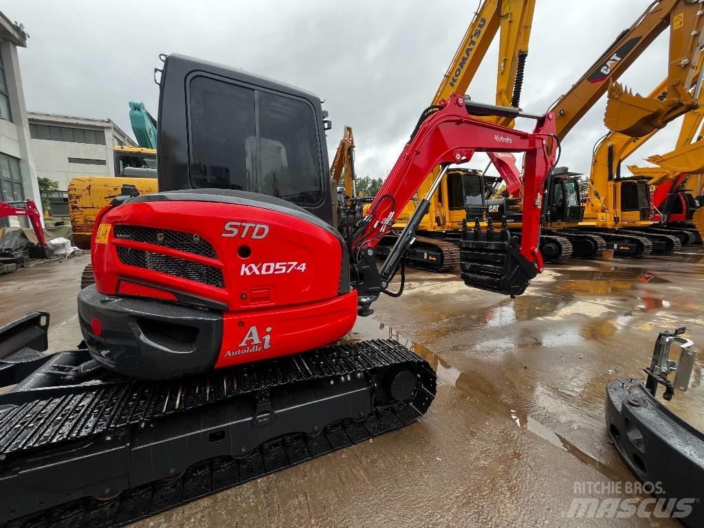 Kubota KX 057-4 Mini ekskavatörler, 7 tona dek