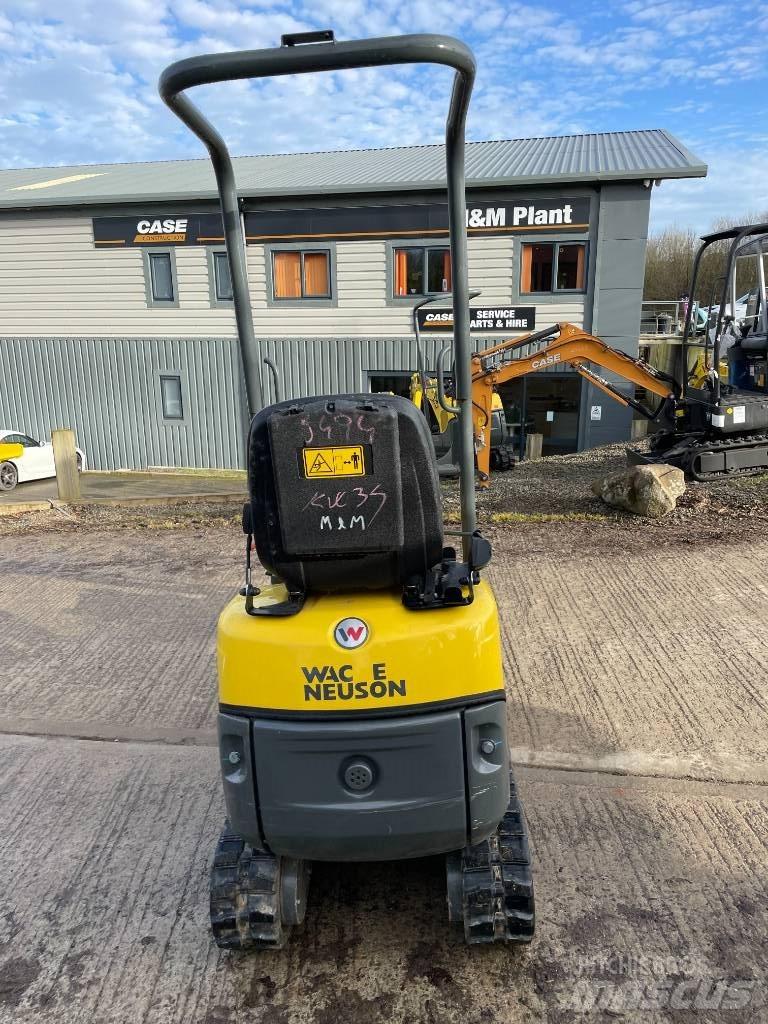 Wacker Neuson 803 Mini ekskavatörler, 7 tona dek
