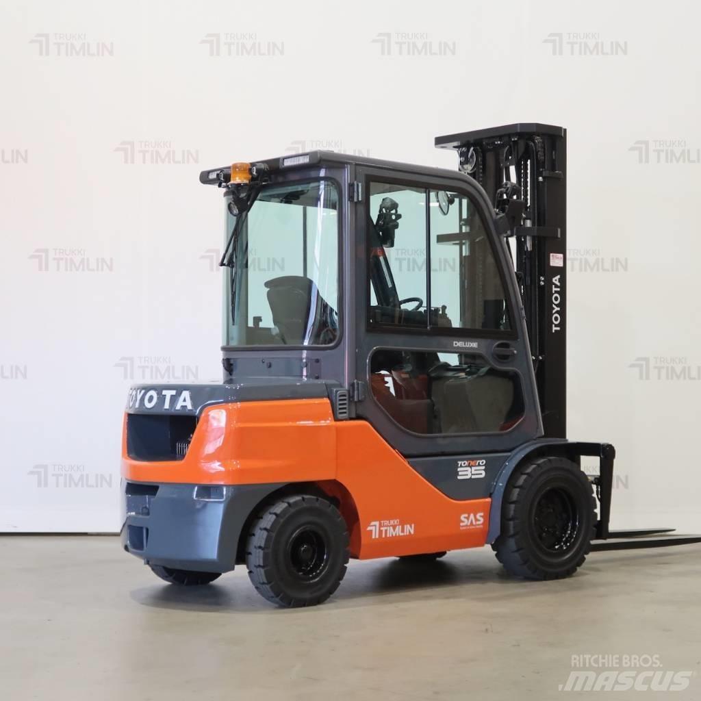 Toyota 02-8FDJF35 Dizel forkliftler