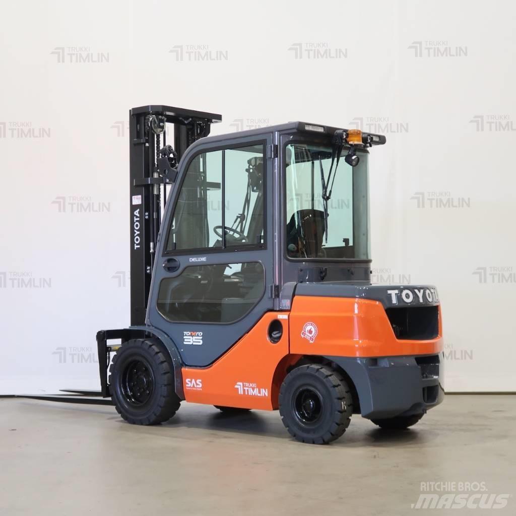 Toyota 02-8FDJF35 Dizel forkliftler
