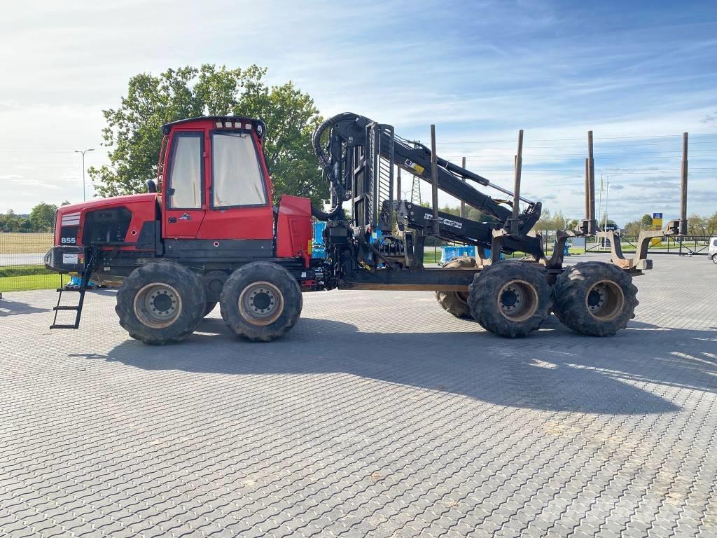 Komatsu 855 Tomruk yükleyici traktörler