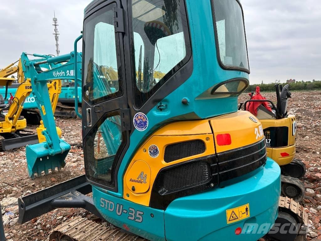 Kubota U 35 Mini ekskavatörler, 7 tona dek