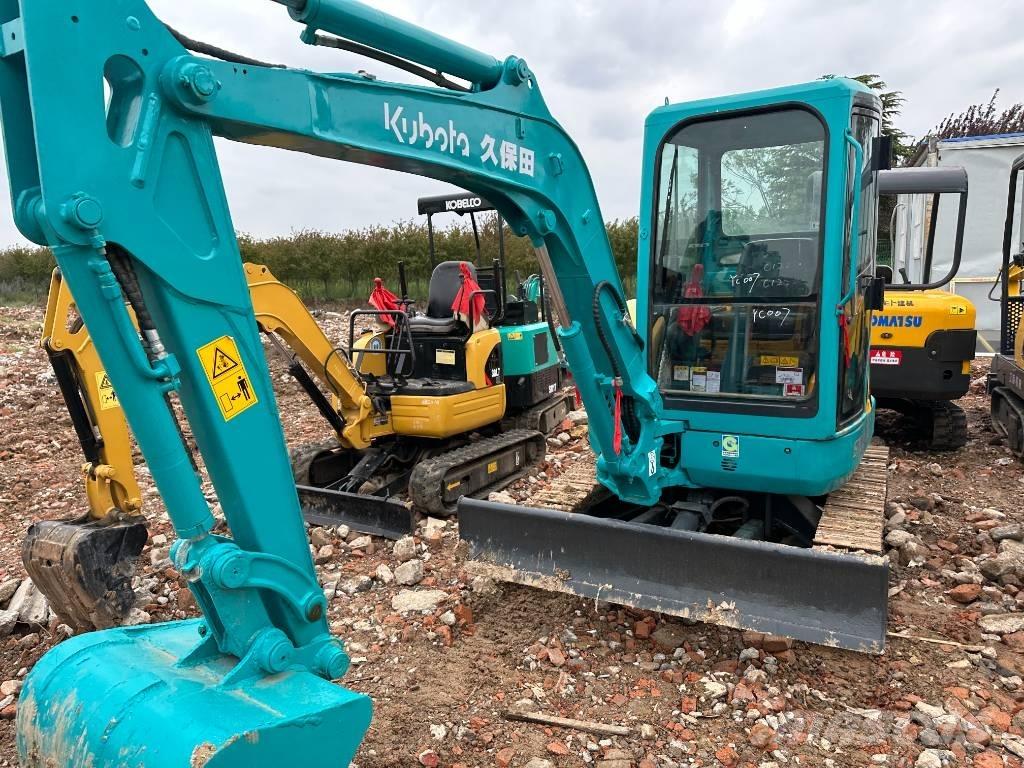 Kubota U 35 Mini ekskavatörler, 7 tona dek