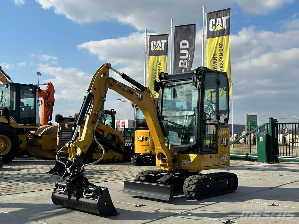 CAT 301.8 Mini ekskavatörler, 7 tona dek