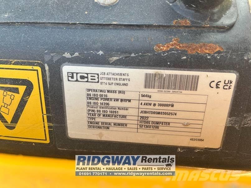 JCB HT D5 Paletli damperler