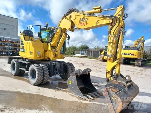 Komatsu PW138MR-11E0 Lastik tekerli ekskavatörler