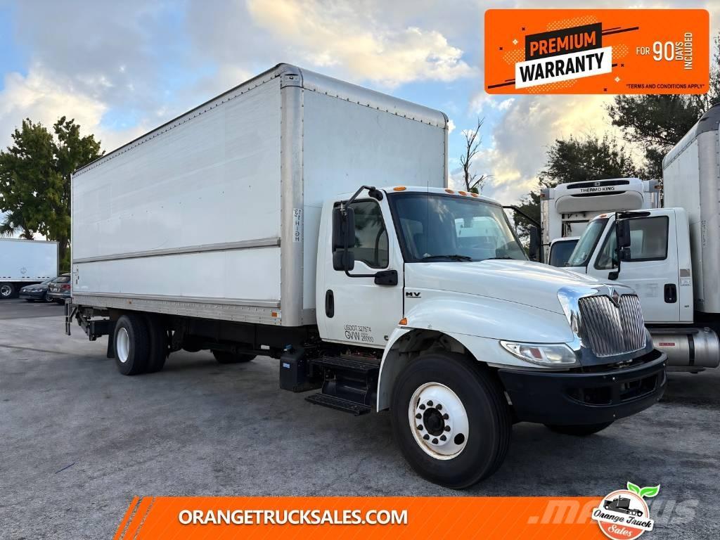 International MV607 Kapali kasa kamyonlar