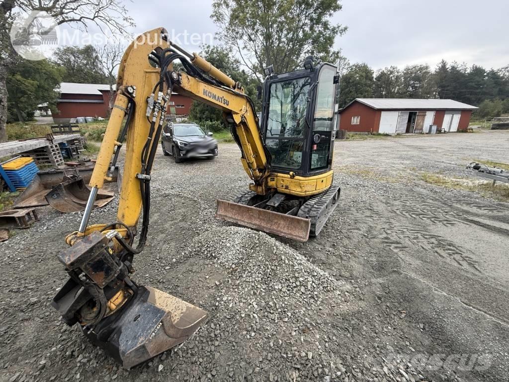 Komatsu PC 26 MR Mini ekskavatörler, 7 tona dek