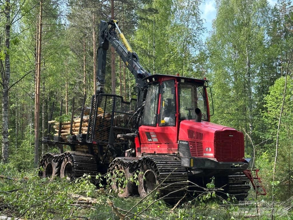 Komatsu 845 Tomruk yükleyici traktörler
