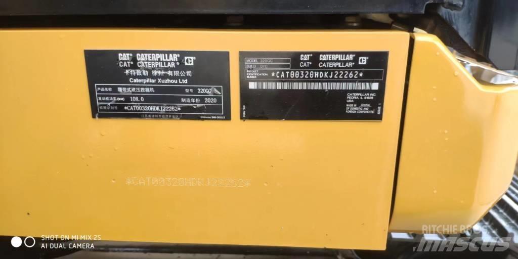 CAT 2021 CAT 320GC Lastik tekerli ekskavatörler