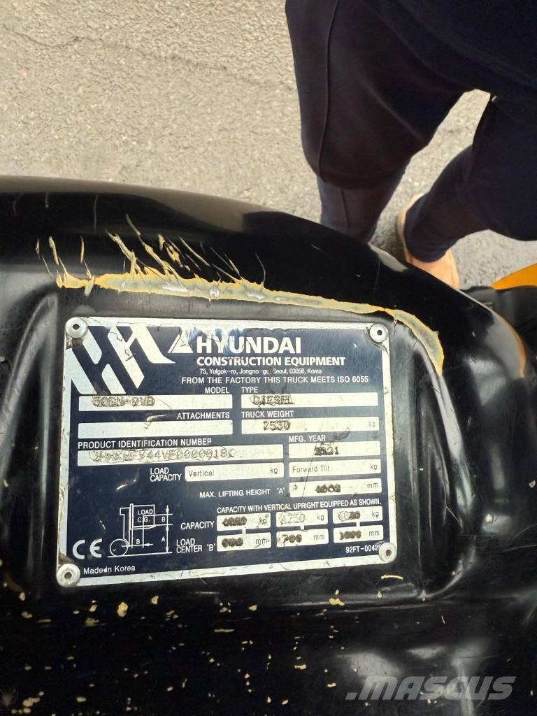 Hyundai 50 DN-9 VB Dizel forkliftler