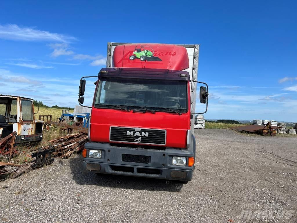 MAN 14.224 Flatbed kamyonlar