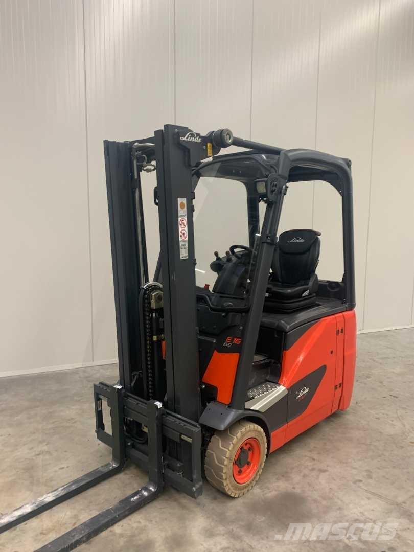 Linde E16H Elektrikli forkliftler