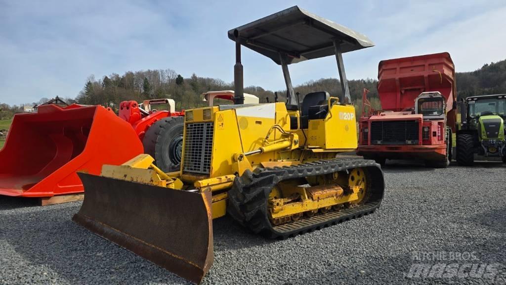 Komatsu D20P-7 Paletli dozerler