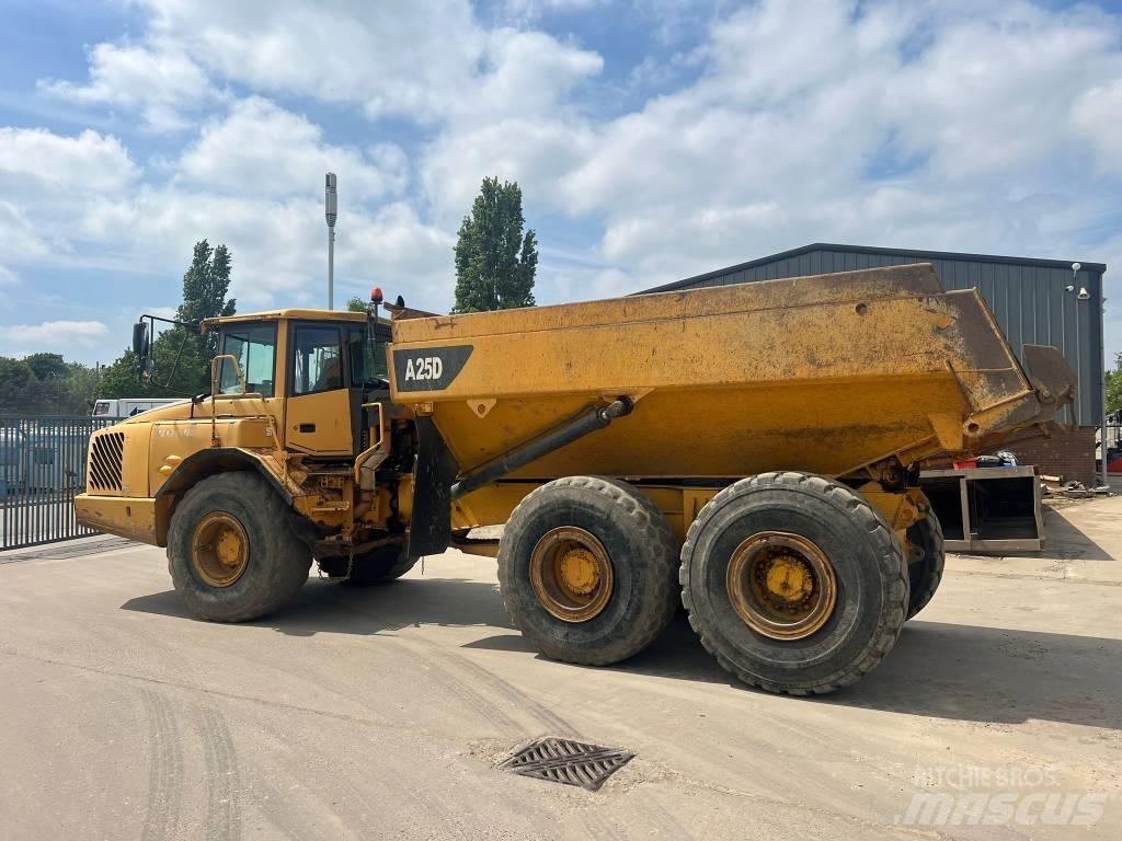 Volvo A 25 D Belden kirma kaya kamyonu
