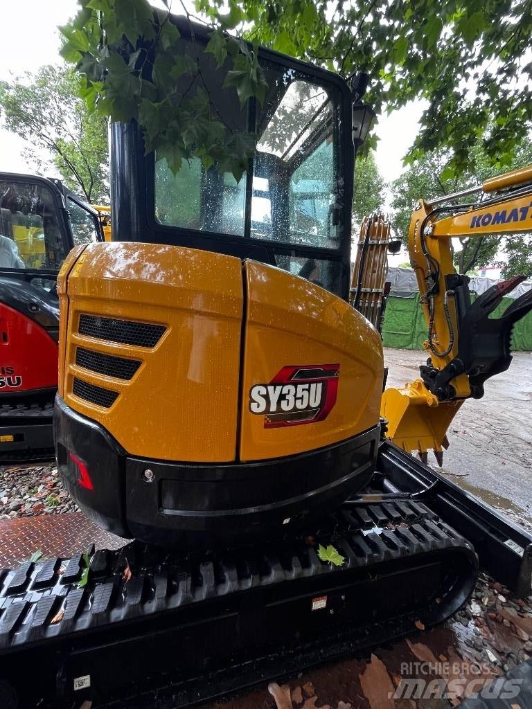 Sany SY 35 U Mini ekskavatörler, 7 tona dek