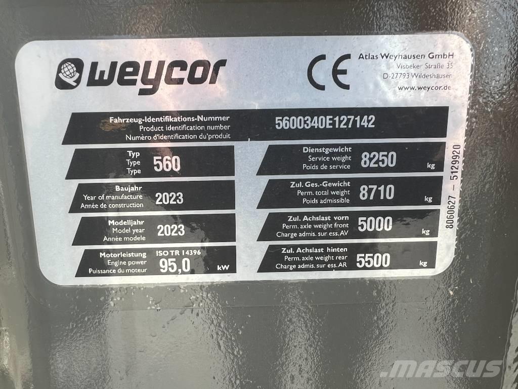 Weycor AR560 Tekerlekli yükleyiciler