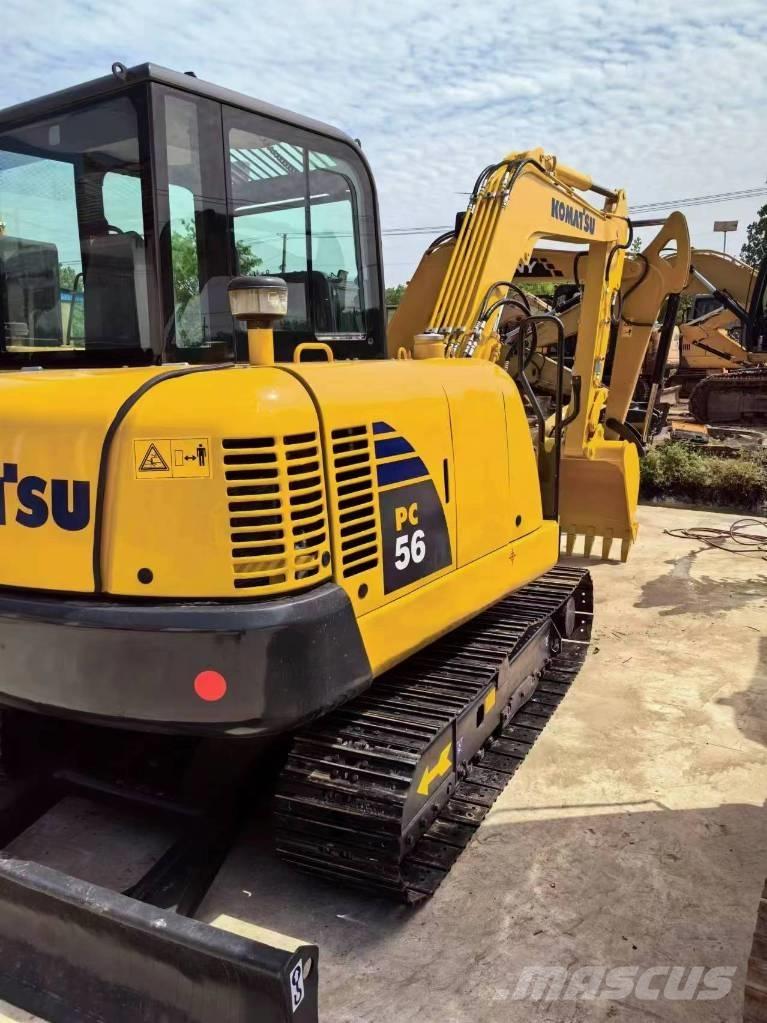 Komatsu PC 56 Mini ekskavatörler, 7 tona dek