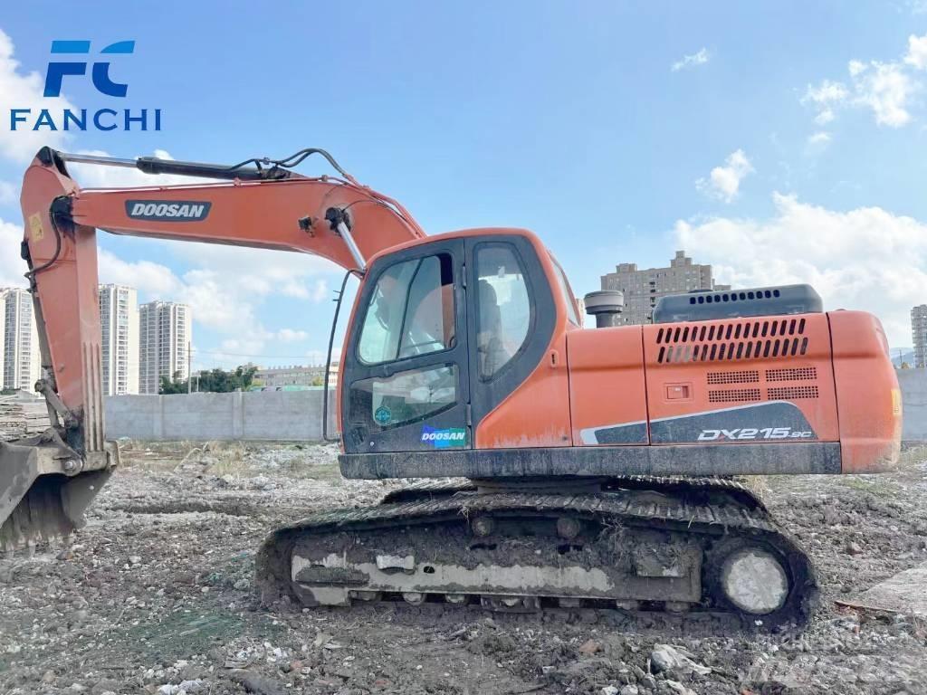 Doosan DX 215LC Paletli ekskavatörler