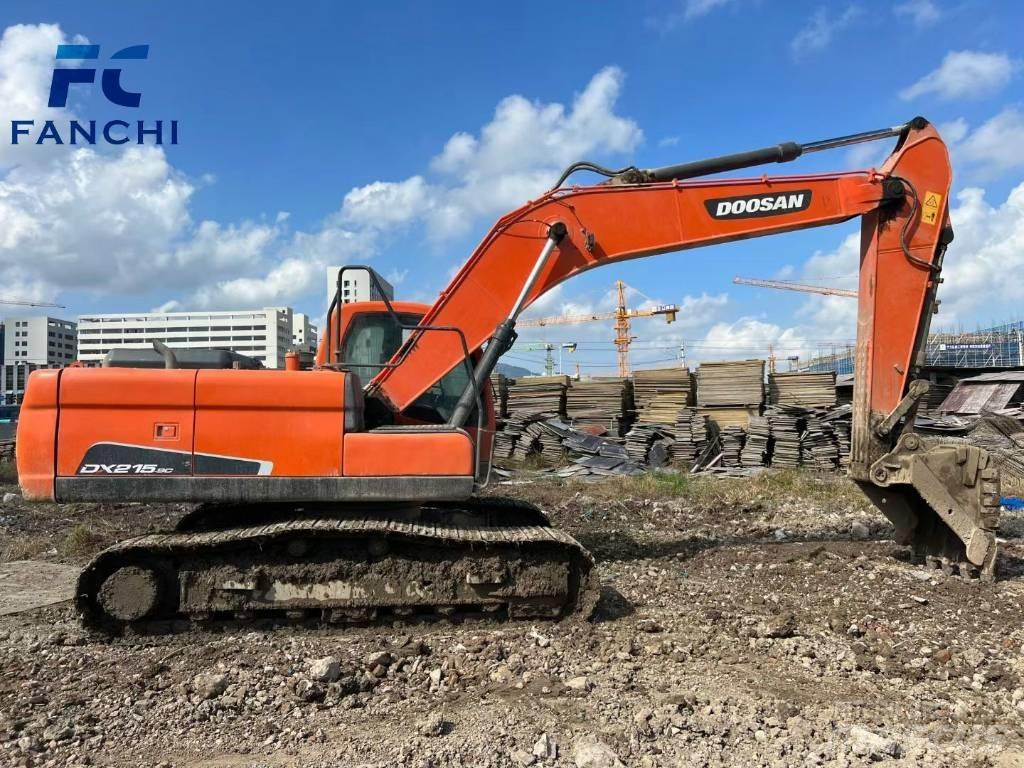 Doosan DX 215LC Paletli ekskavatörler