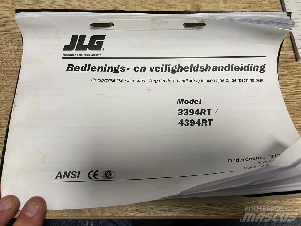 JLG 3394 RT Makasli platformlar