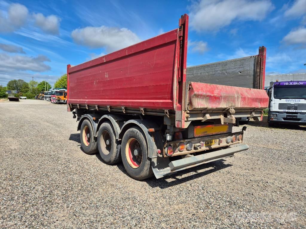Nopa 3 axle tipper Damperli römorklari