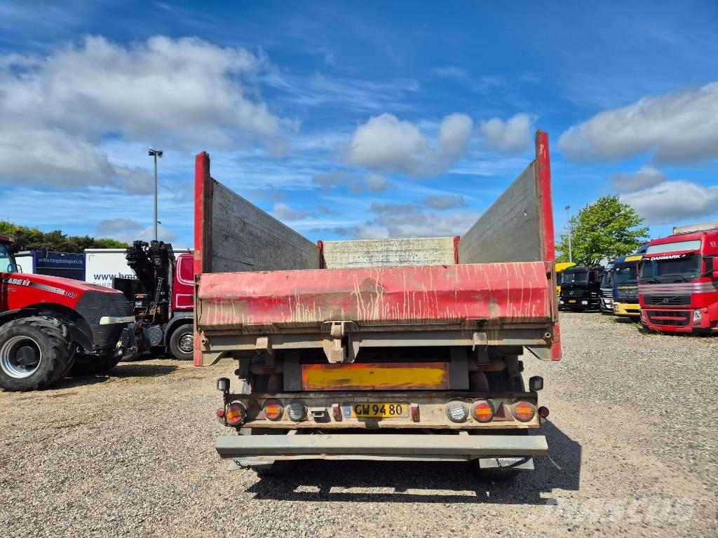 Nopa 3 axle tipper Damperli römorklari