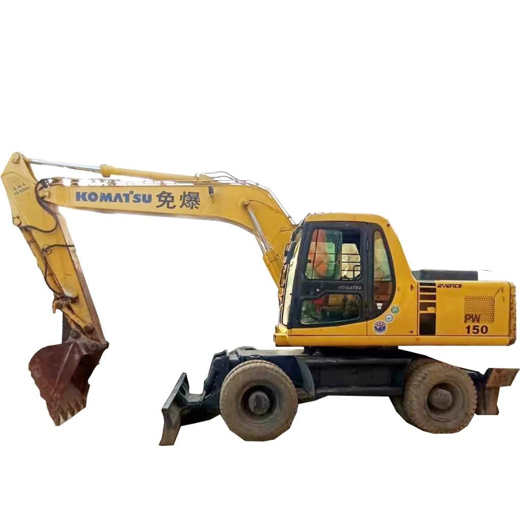 Komatsu PC150W-6 Lastik tekerli ekskavatörler