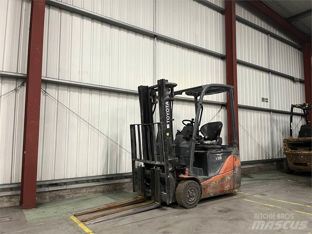 Toyota 8FBET15 Elektrikli forkliftler