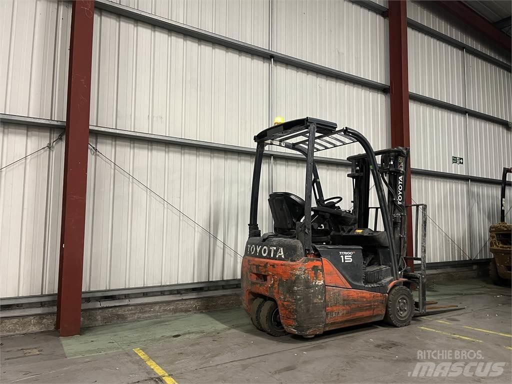 Toyota 8FBET15 Elektrikli forkliftler