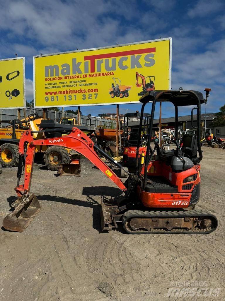 Kubota U 17-3 Mini ekskavatörler, 7 tona dek