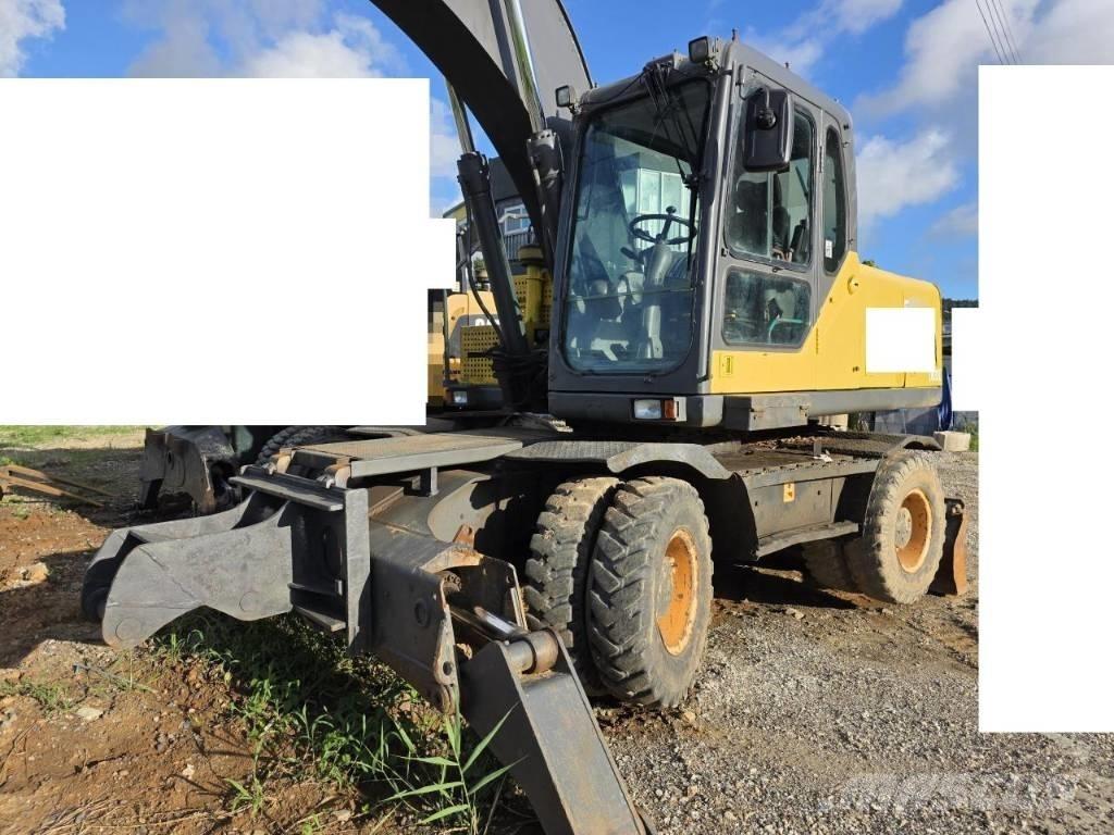 Volvo EW 205 D Lastik tekerli ekskavatörler