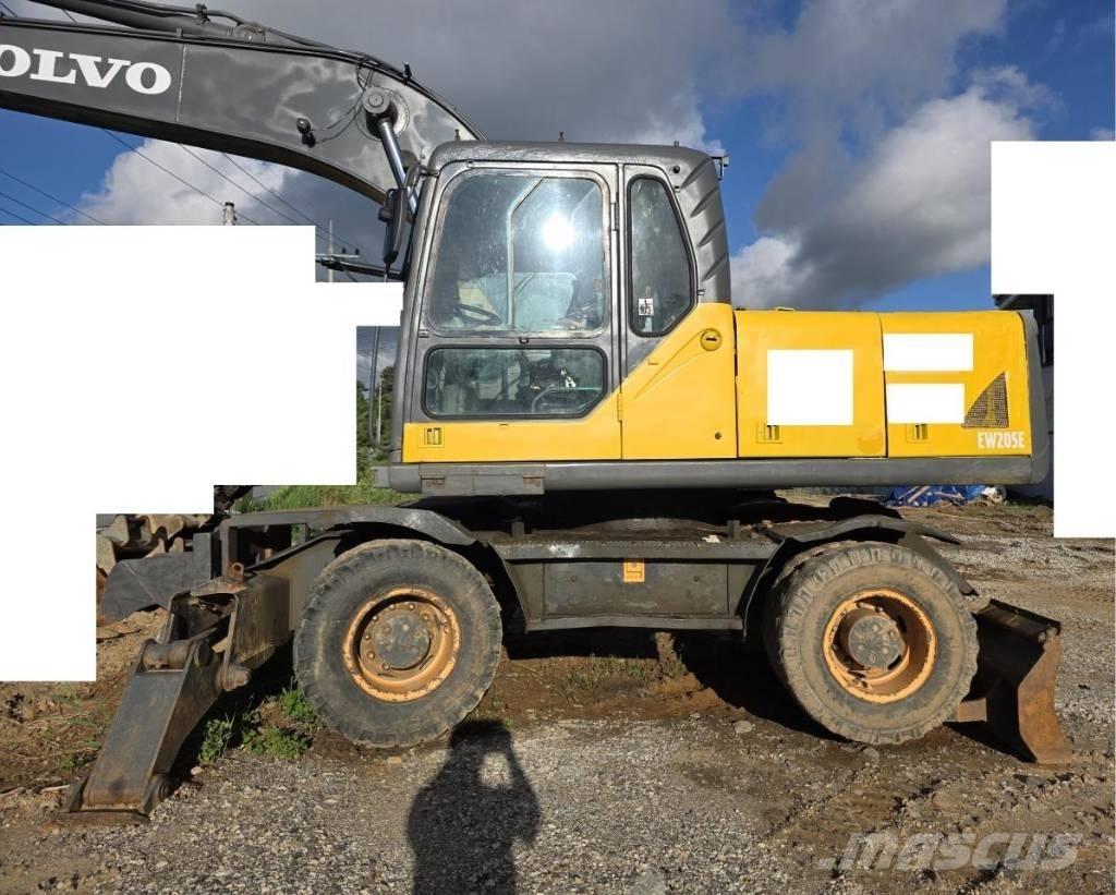Volvo EW 205 D Lastik tekerli ekskavatörler