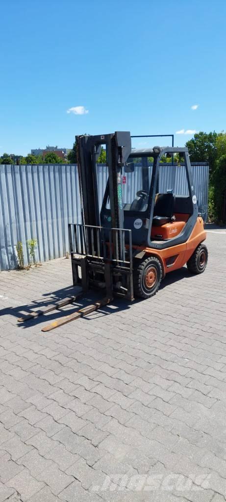 Linde H 20 T-03 LPG'li forkliftler